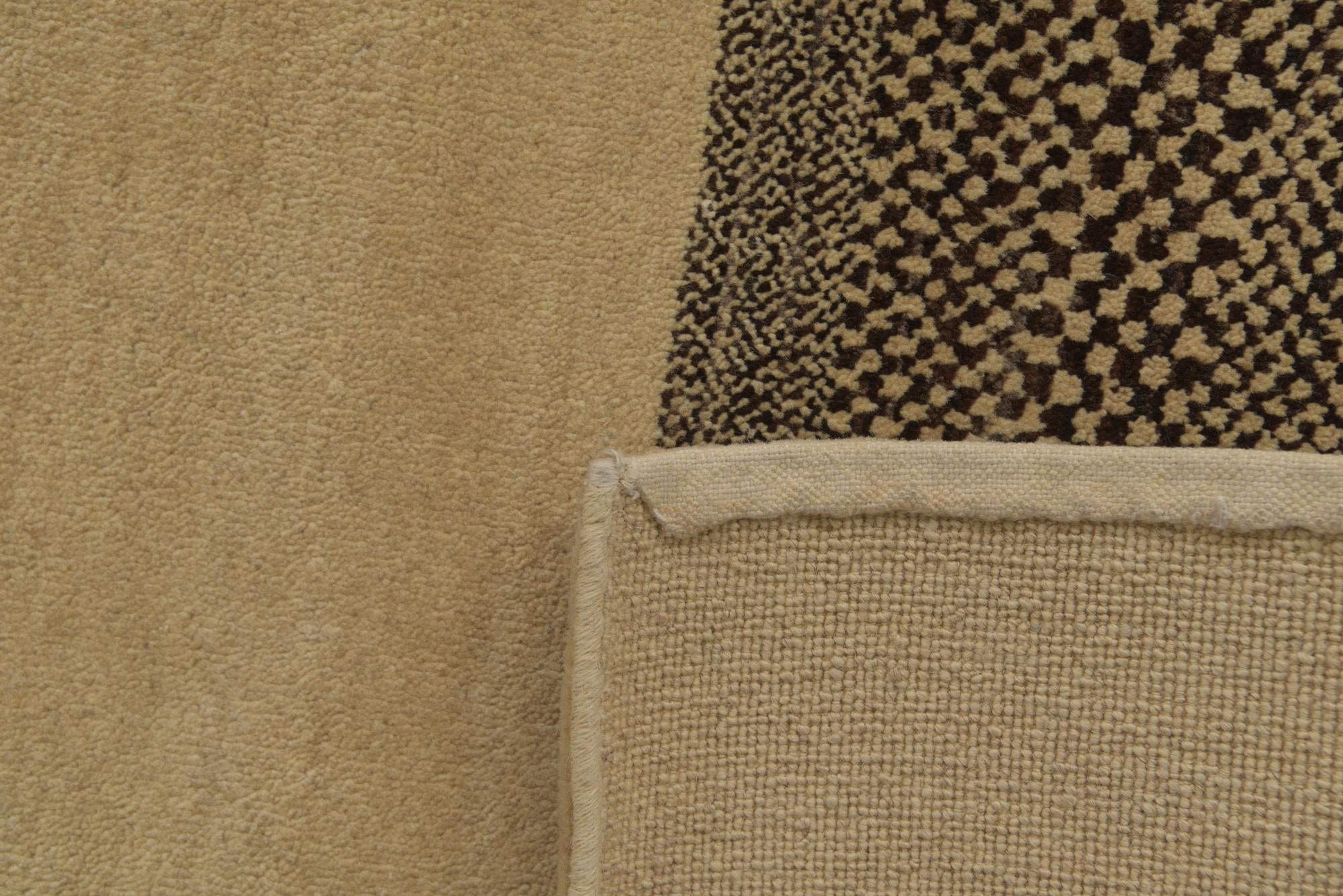 5' 7 x 8' Hand Knotted Kashkuli Gabbeh Wool Rug