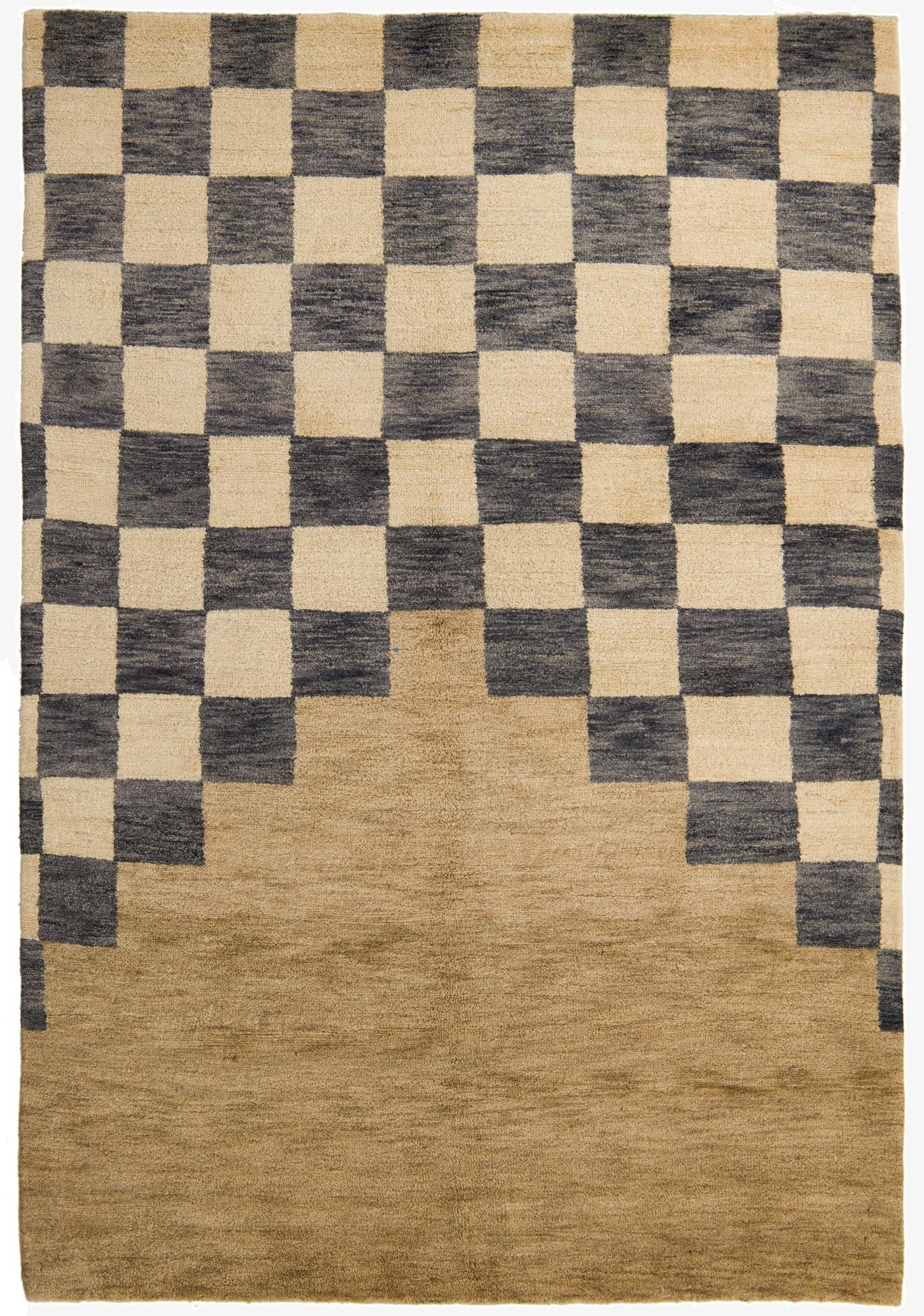 6' 8 x 10'  Hand Knotted Kashkuli Gabbeh Wool Rug
