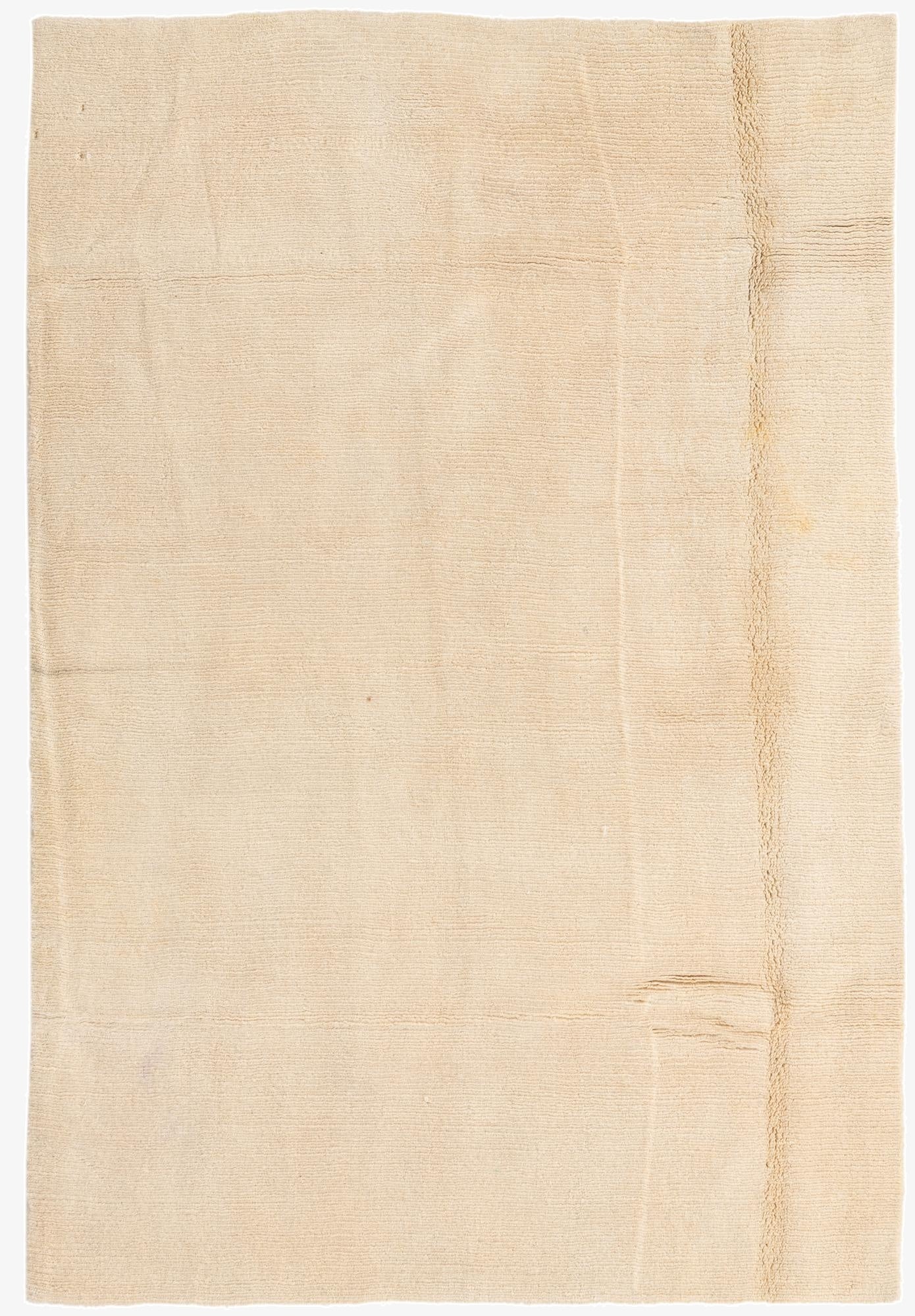 3' 8 x 6' 8  Hand Knotted Kashkuli Gabbeh Wool Rug