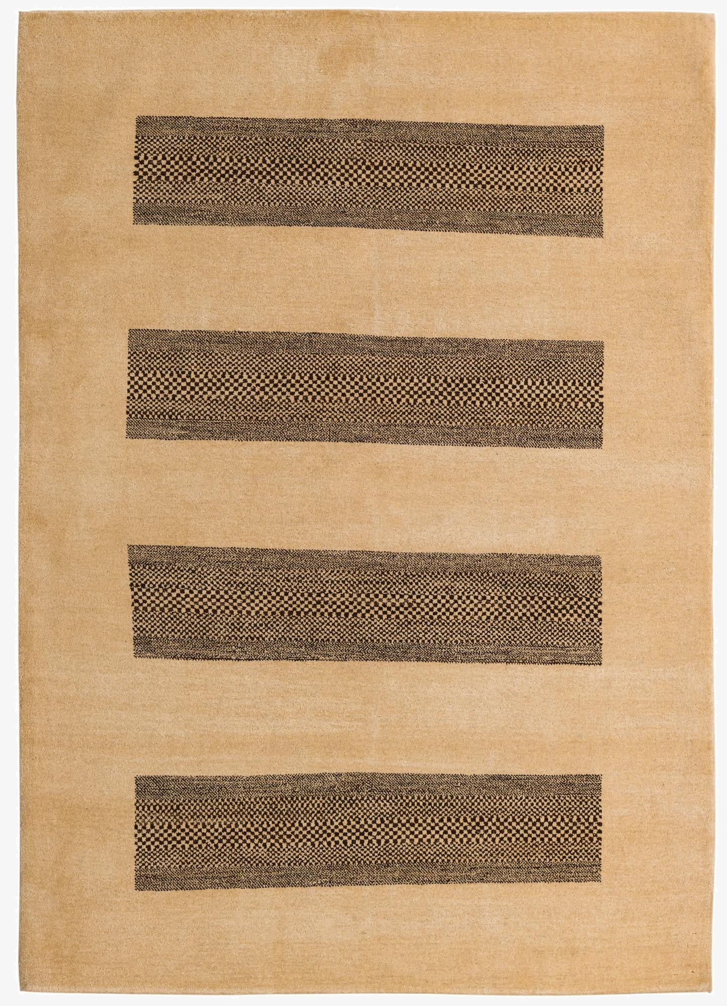 5' 7 x 8'  Hand Knotted Kashkuli Gabbeh Wool Rug