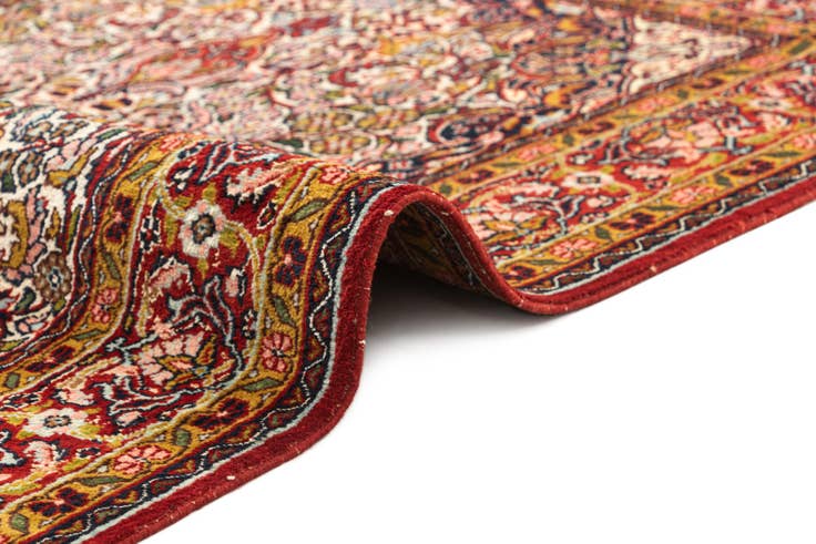 Detail image of 3' 2 x 5' 4 Hand Knotted Kashmir Oriental Wool Rug