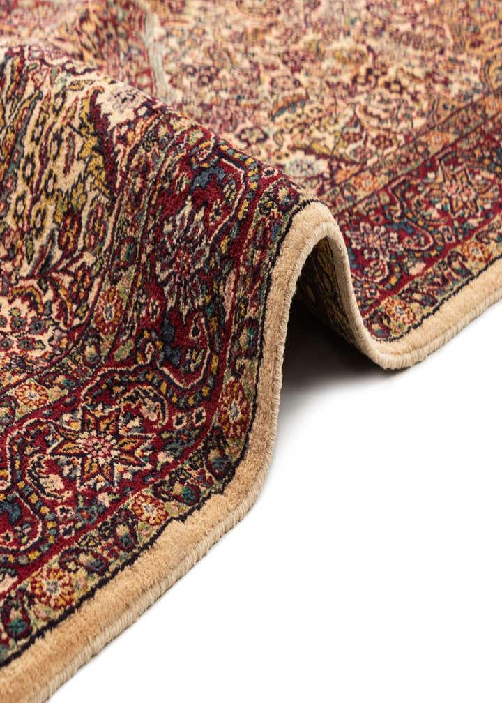 4' 2 x 5' 10 Hand Knotted Kashmir Wool Rug