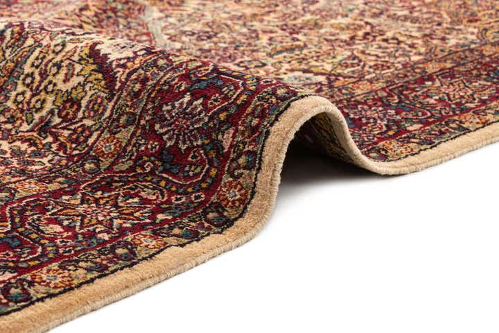 4' 2 x 5' 10 Hand Knotted Kashmir Wool Rug