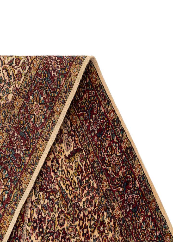 4' 2 x 5' 10 Hand Knotted Kashmir Wool Rug