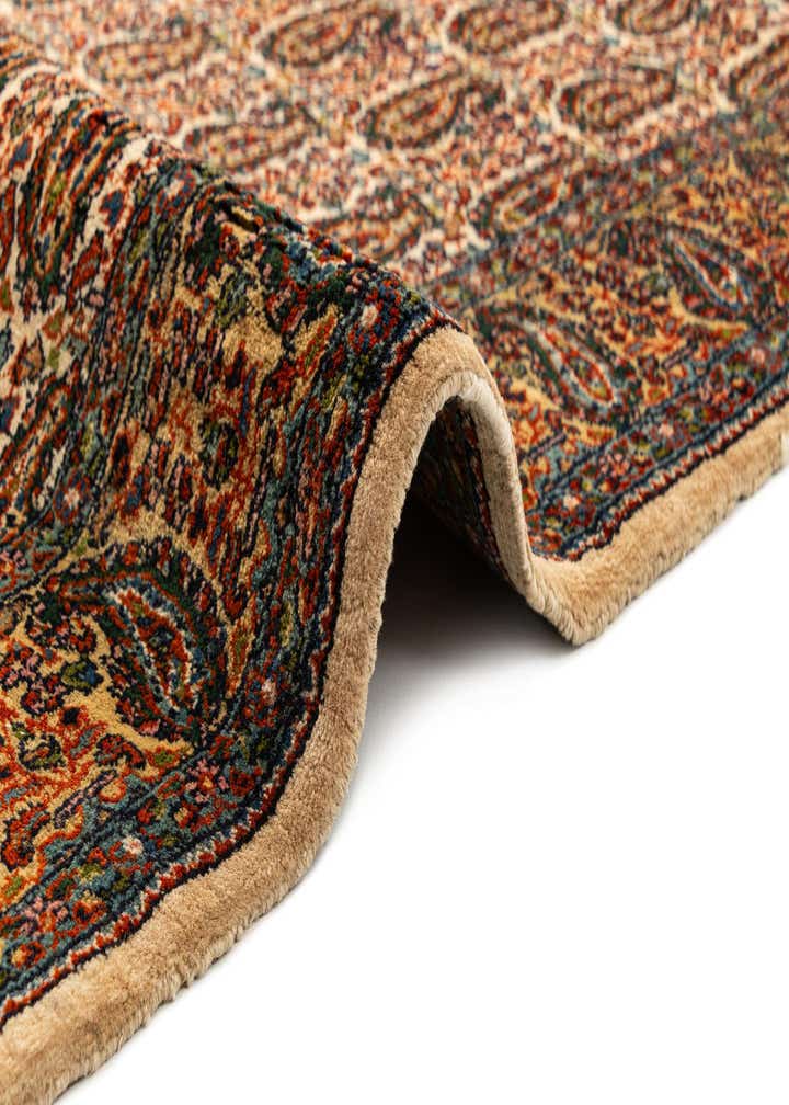 4' x 6' Hand Knotted Kashmir Oriental Wool Rug