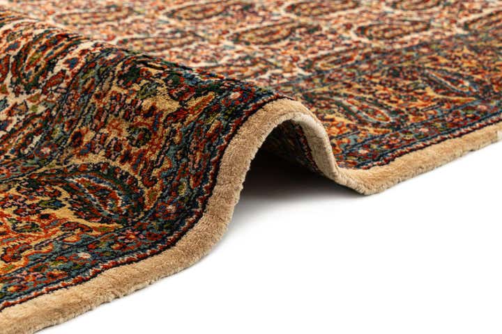 4' x 6' Hand Knotted Kashmir Oriental Wool Rug