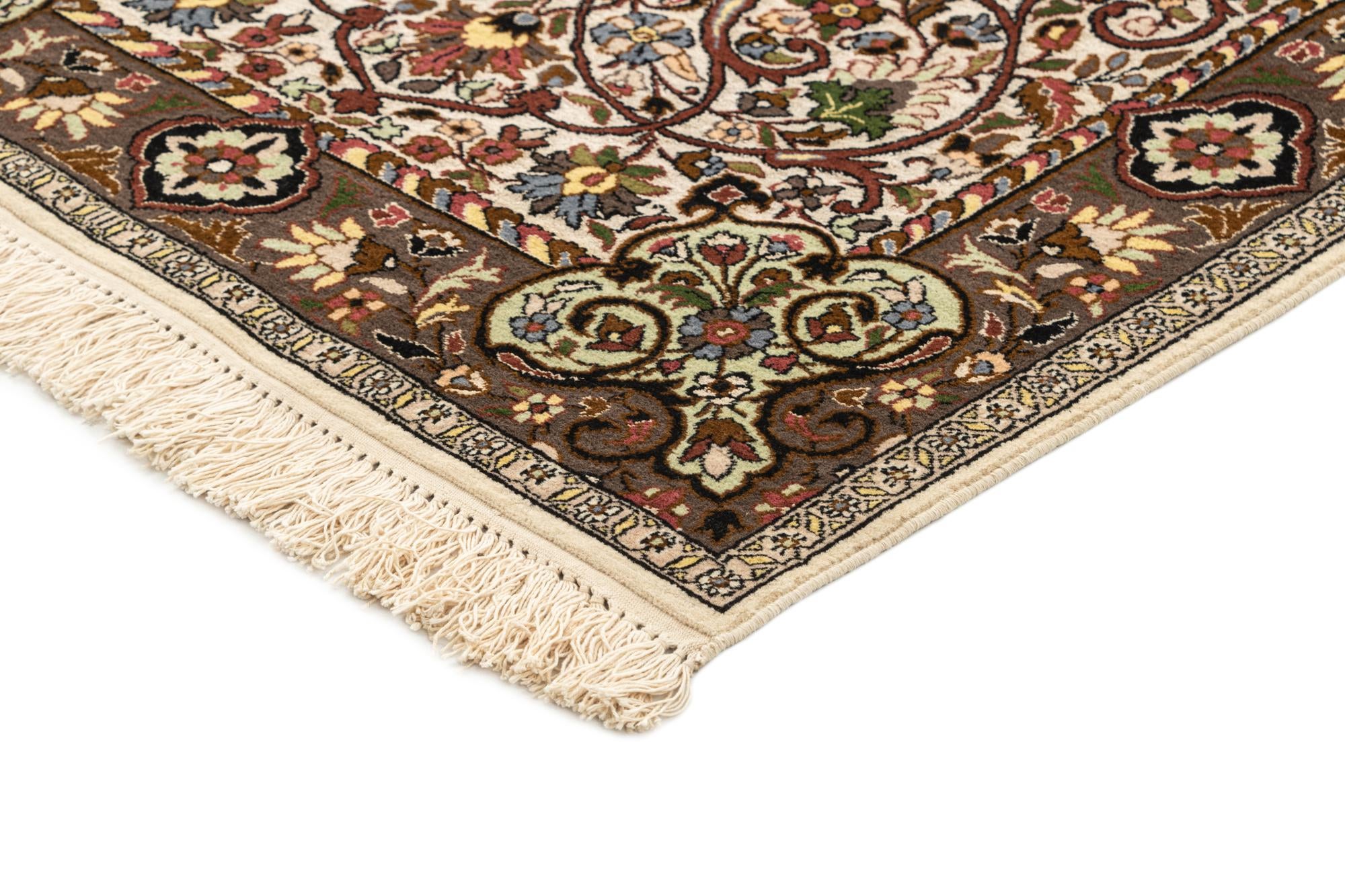 3' x 5' Hand Knotted Kashmir Oriental Wool Rug