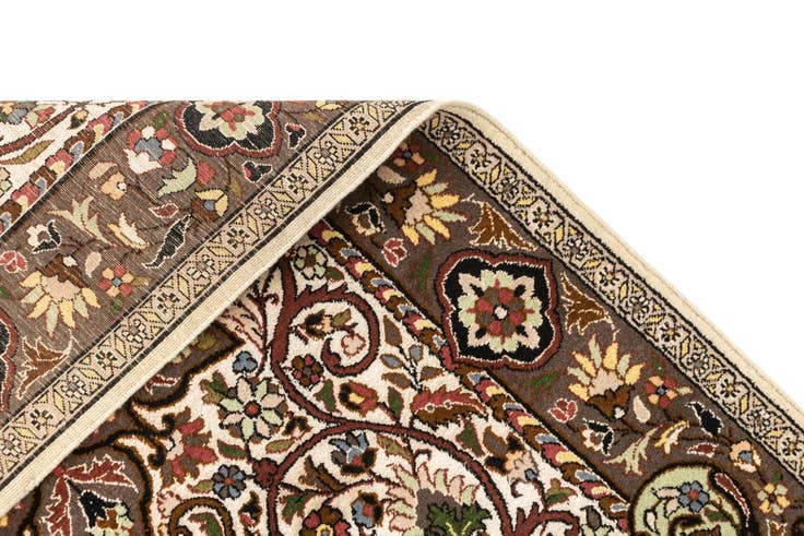 Detail image of 3' x 5' Hand Knotted Kashmir Oriental Wool Rug