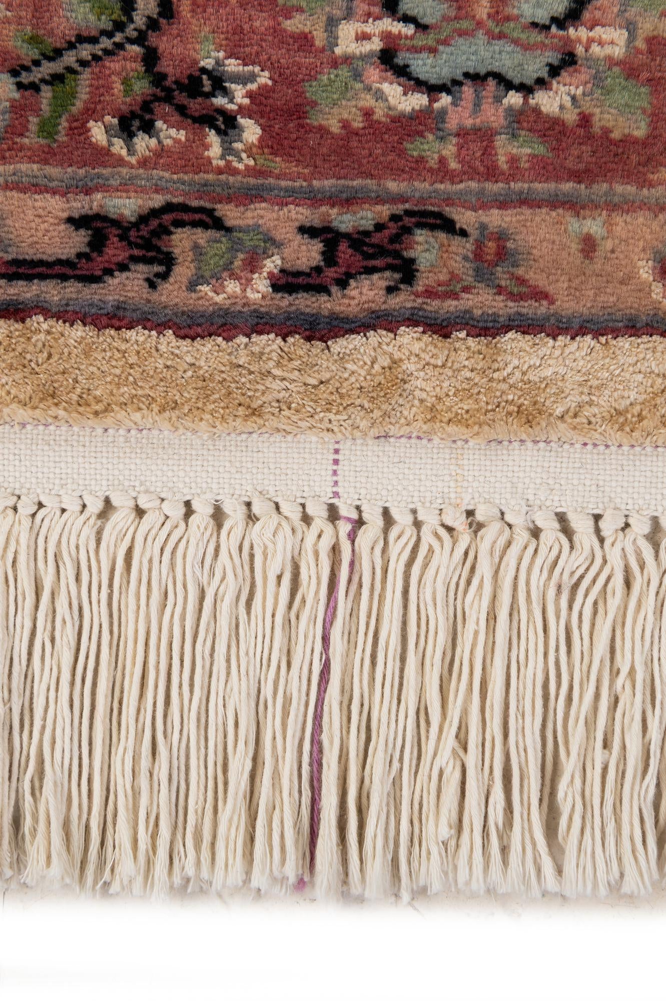 3' 1 x 5' 3 Hand Knotted Kashmir Oriental Rug