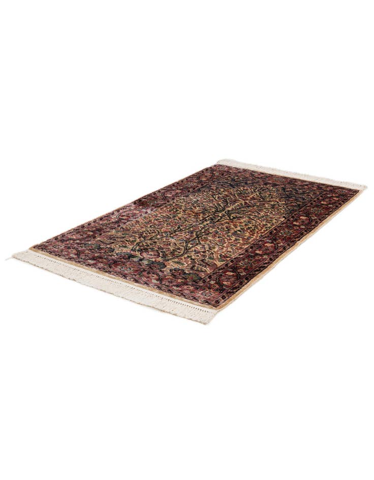 Detail image of 3' 1 x 5' 3 Hand Knotted Kashmir Oriental Rug