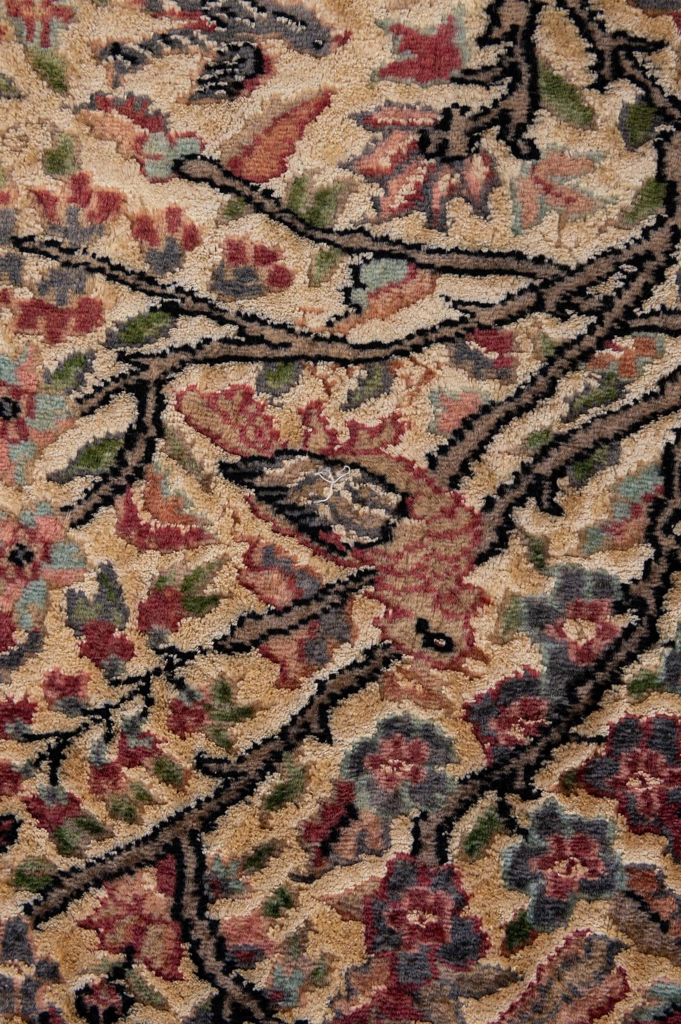 3' 1 x 5' 3 Hand Knotted Kashmir Oriental Rug