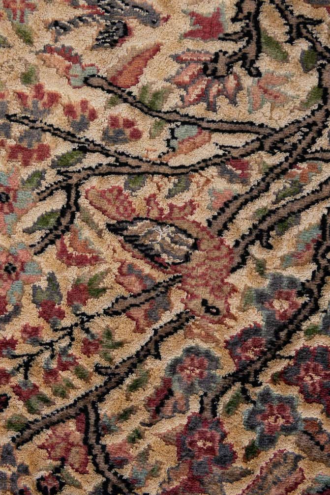3' 1 x 5' 3 Hand Knotted Kashmir Oriental Rug