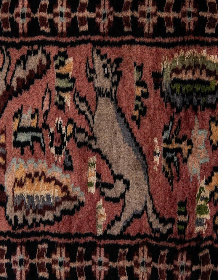 Detail image of 3' 3 x 5' 1  Hand Knotted Kashmir Oriental Rug