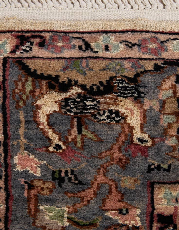 Detail image of 3' 2 x 5' 4  Hand Knotted Kashmir Rug