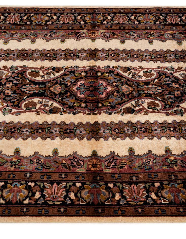 Detail image of 3' 4 x 5'  Hand Knotted Kashmir Oriental Wool Rug