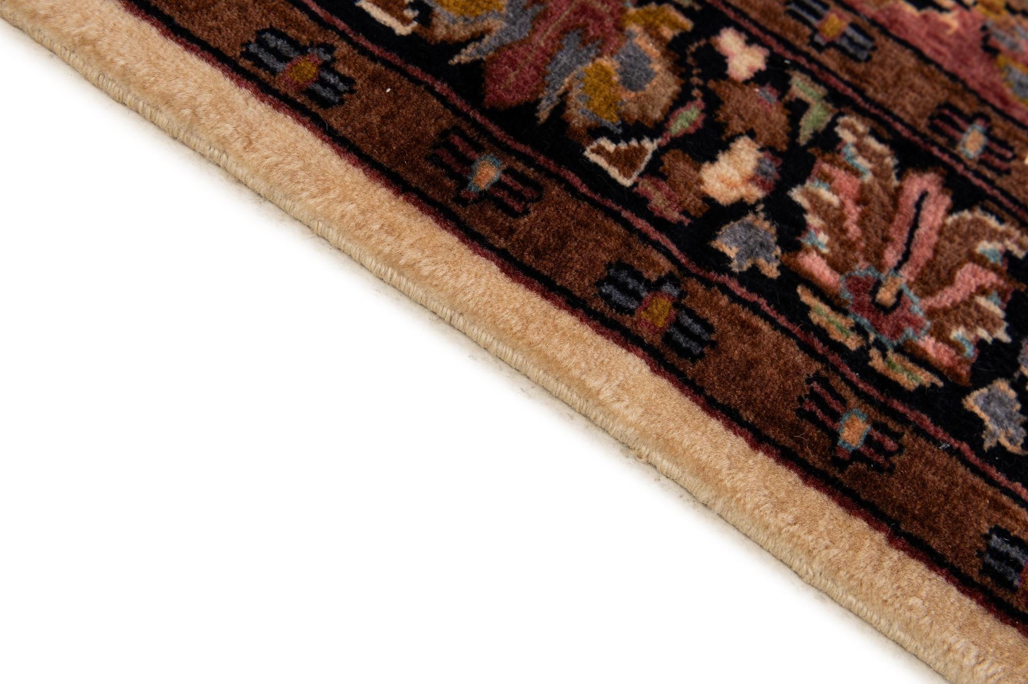 3' 4 x 5' Hand Knotted Kashmir Oriental Wool Rug