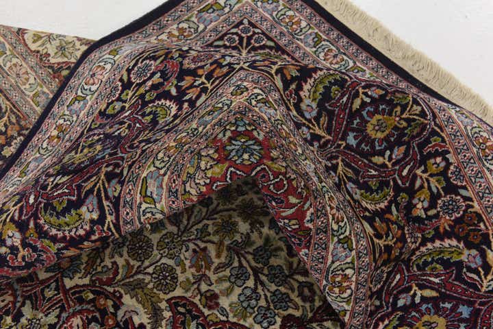 8' 10 x 12' 6 Hand Knotted Kashmir Oriental Wool Rug