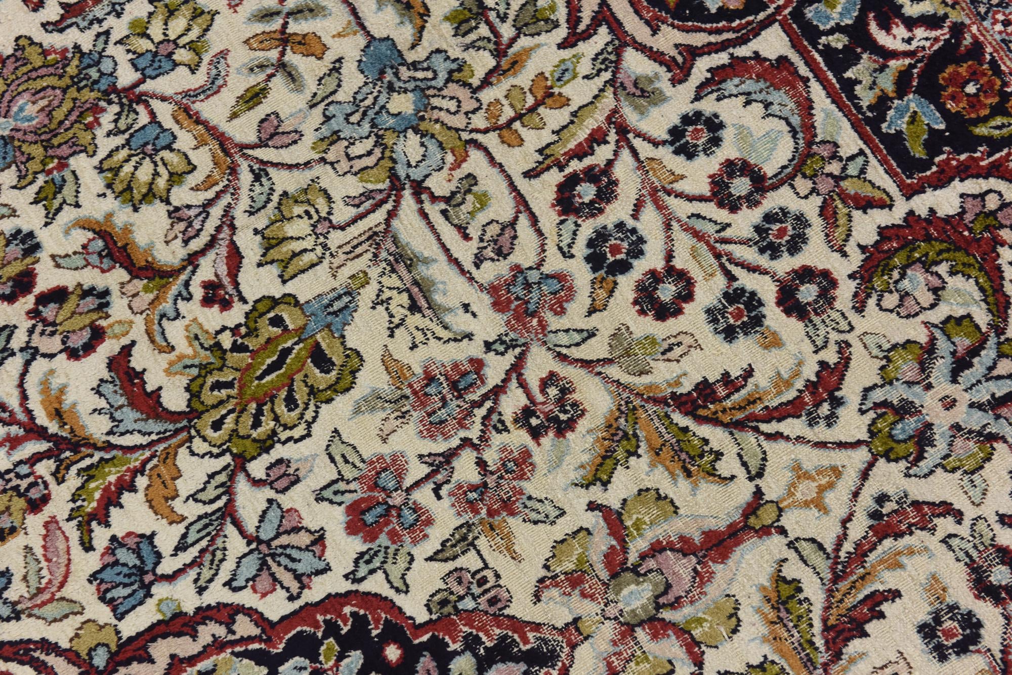8' 10 x 12' 6 Hand Knotted Kashmir Oriental Wool Rug