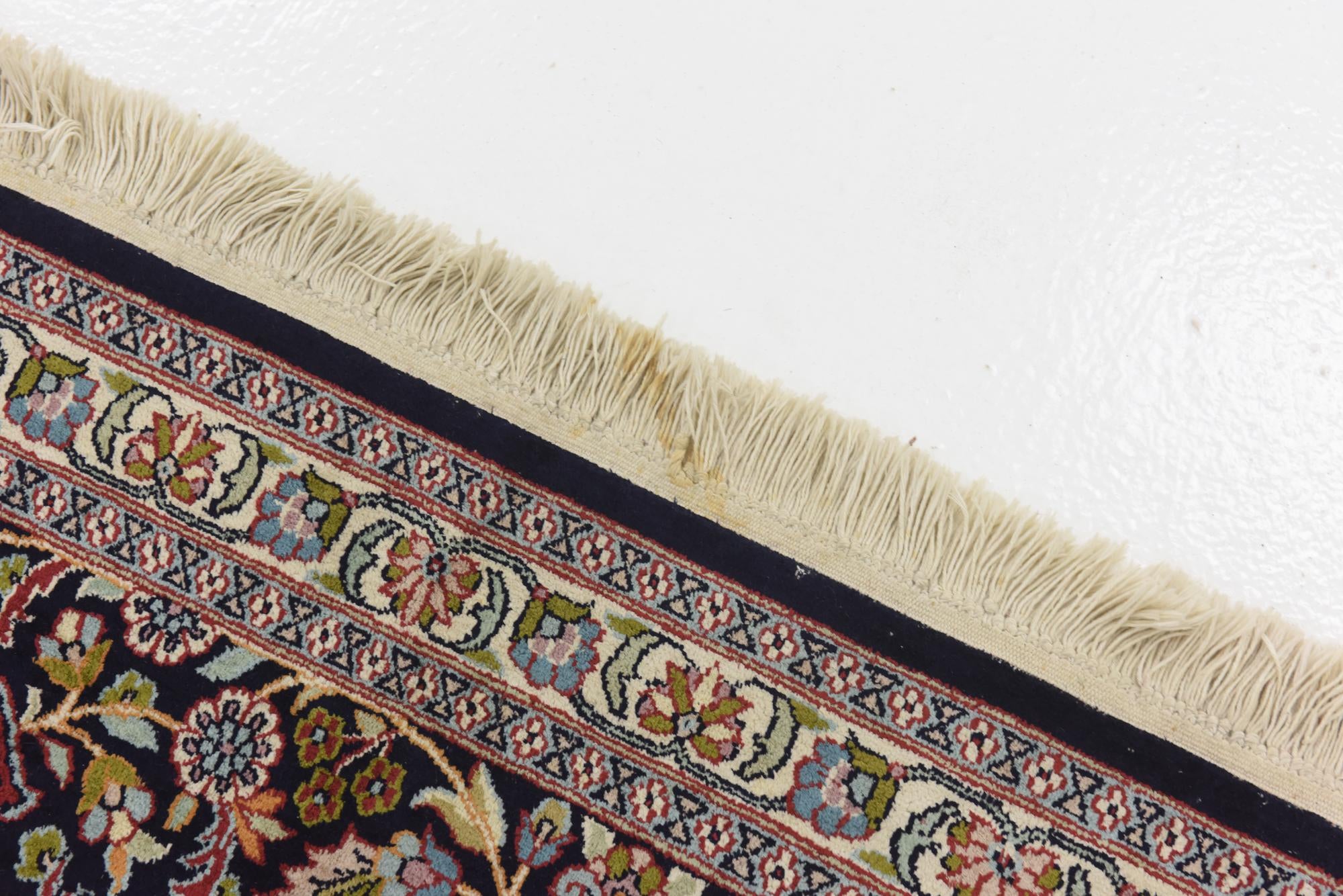 8' 10 x 12' 6 Hand Knotted Kashmir Oriental Wool Rug