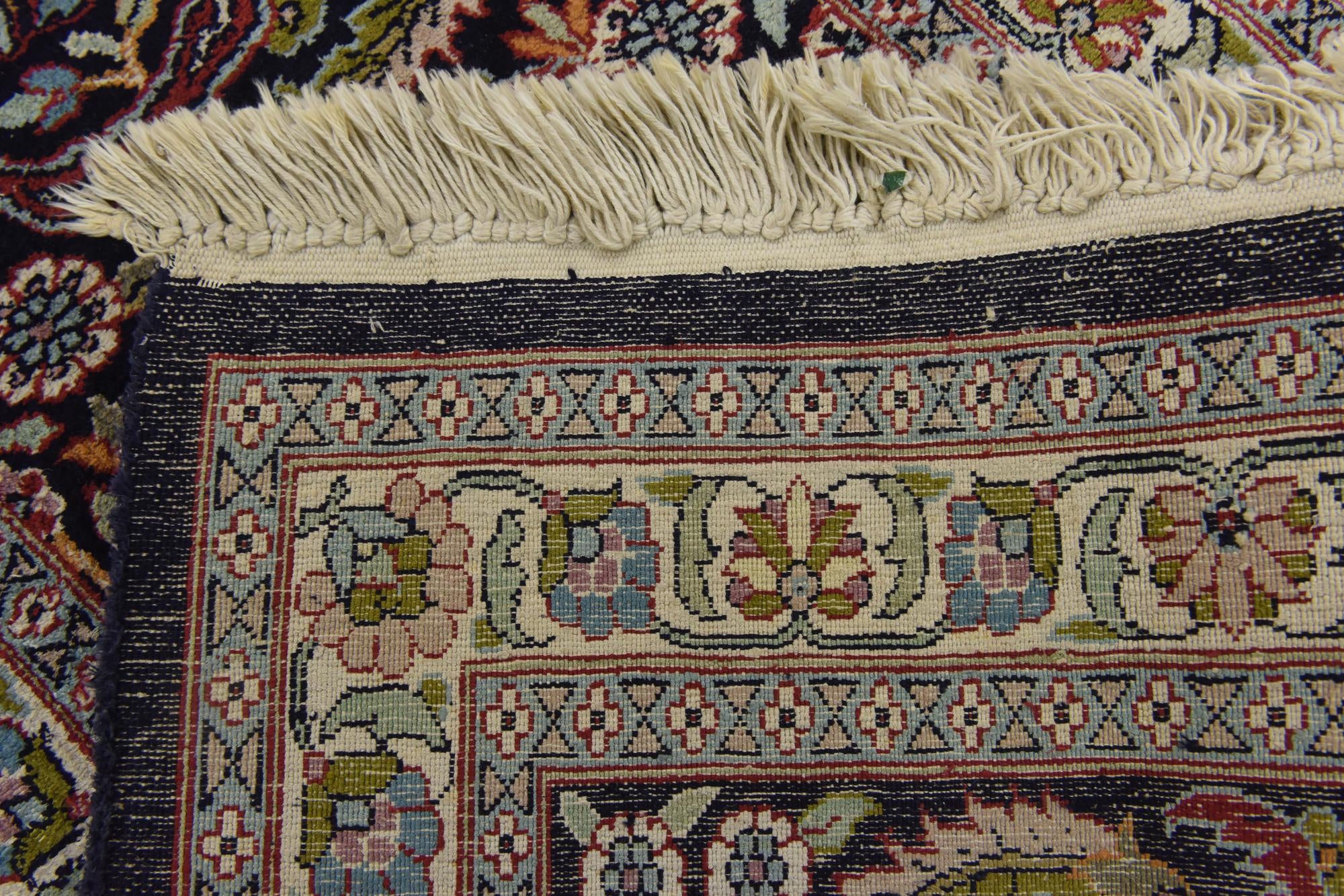 8' 10 x 12' 6 Hand Knotted Kashmir Oriental Wool Rug