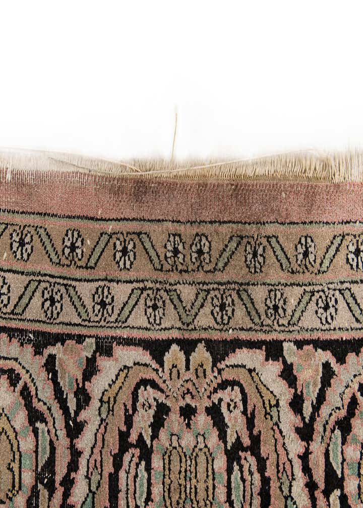 4' 1 x 6' 2 Hand Knotted Kashmir Wool Rug