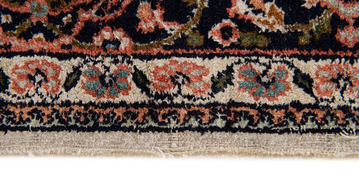 3' x 5' Hand Knotted Kashmir Oriental Wool Rug