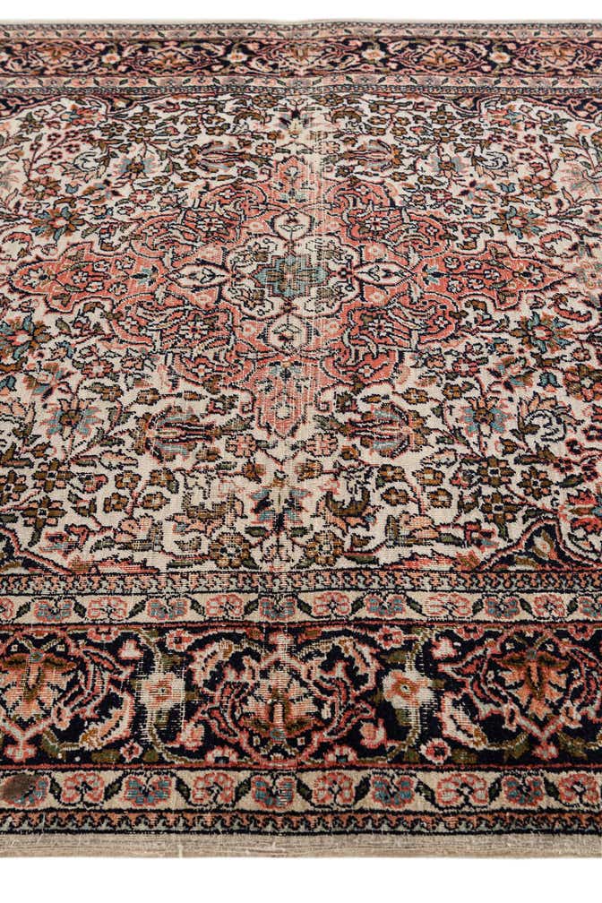3' x 5' Hand Knotted Kashmir Oriental Wool Rug