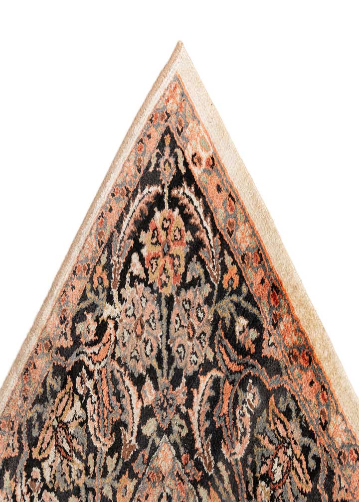 5' 10 x 9' 5 Hand Knotted Kashmir Oriental Rug