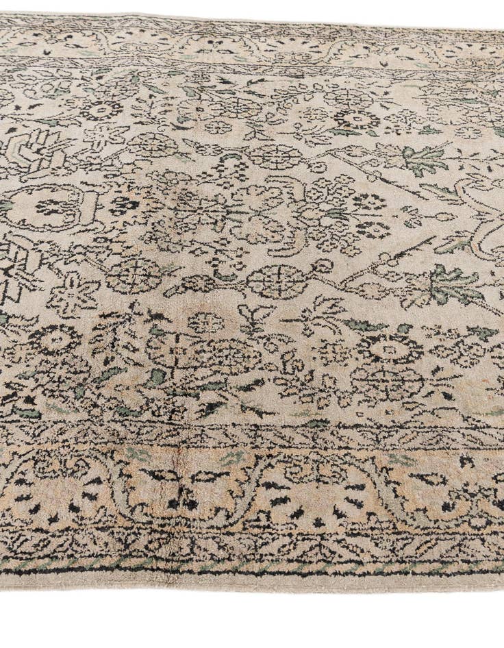 Detail image of 3' 2 x 5' 1 Hand Knotted Kashmir Oriental Wool Rug