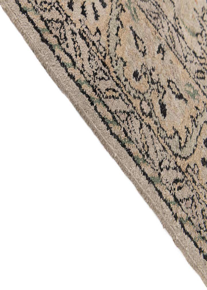 3' 2 x 5' 1 Hand Knotted Kashmir Oriental Wool Rug