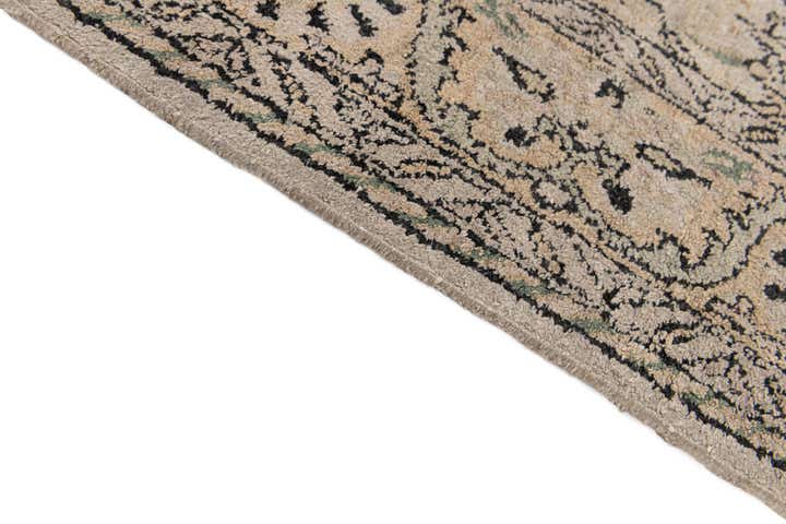 3' 2 x 5' 1 Hand Knotted Kashmir Oriental Wool Rug