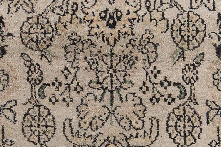 3' 2 x 5' 1 Hand Knotted Kashmir Oriental Wool Rug