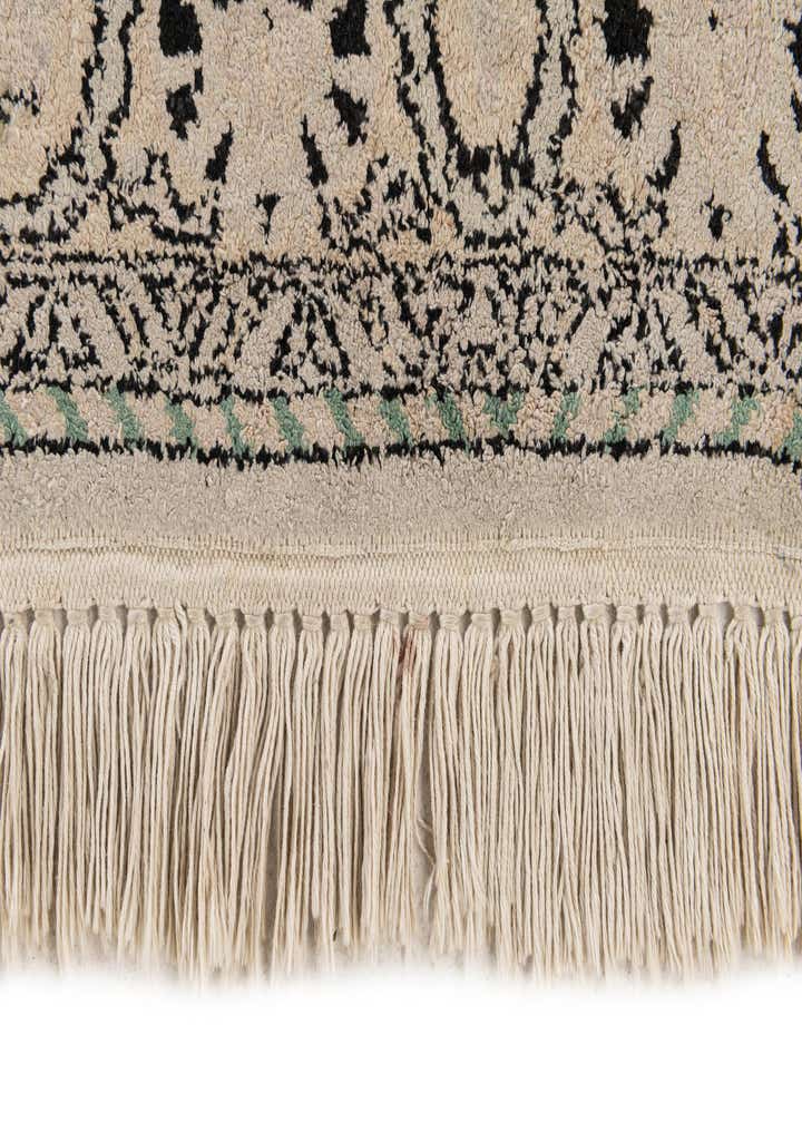 3' 2 x 5' 1 Hand Knotted Kashmir Oriental Wool Rug