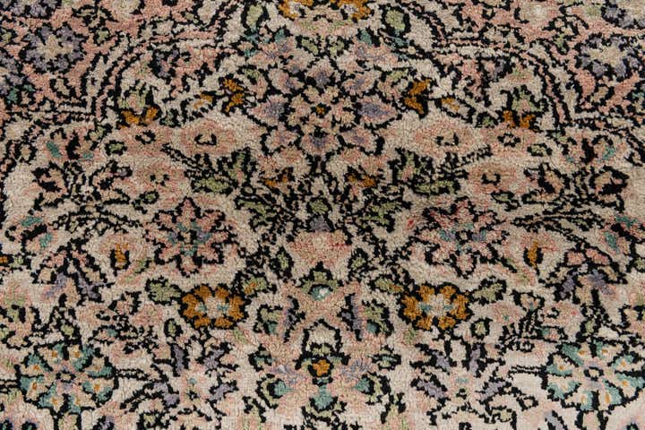 4' x 6' 1 Hand Knotted Kashmir Oriental Rug
