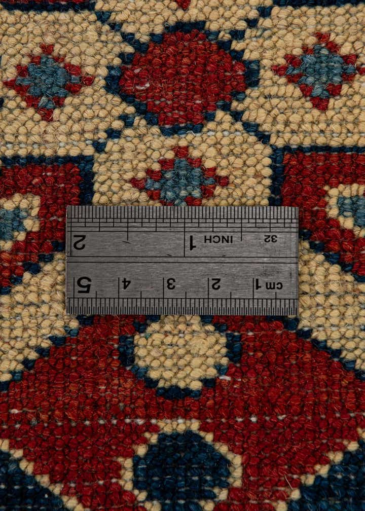 7' 1 x 10' 10 Hand Knotted Kazak Wool Rug