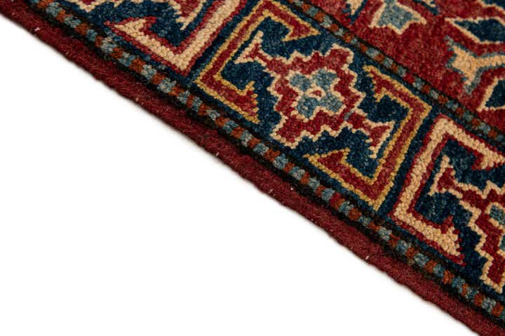 7' 1 x 10' 10 Hand Knotted Kazak Wool Rug