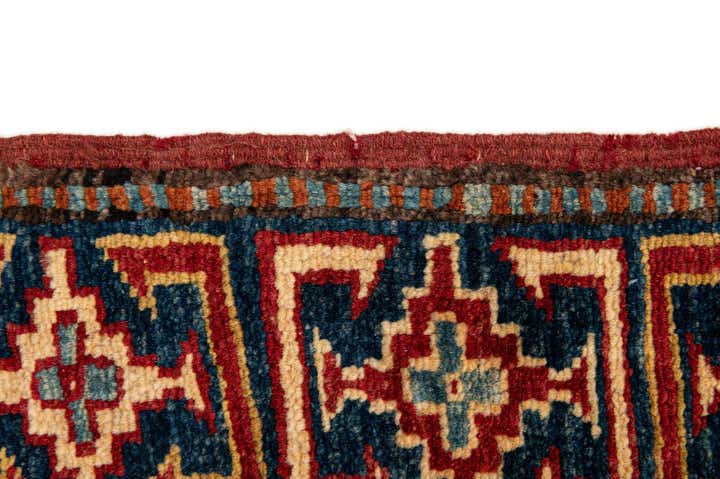 7' 1 x 10' 10 Hand Knotted Kazak Wool Rug