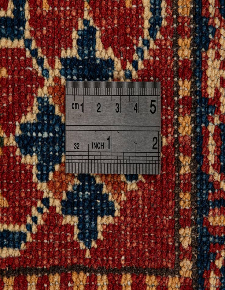 Detail image of 3' x 4' 11  Hand Knotted Kazak Wool Rug