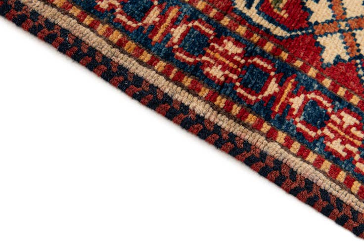 Detail image of 3' x 4' 11 Hand Knotted Kazak Wool Rug