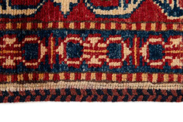 3' x 4' 11 Hand Knotted Kazak Wool Rug