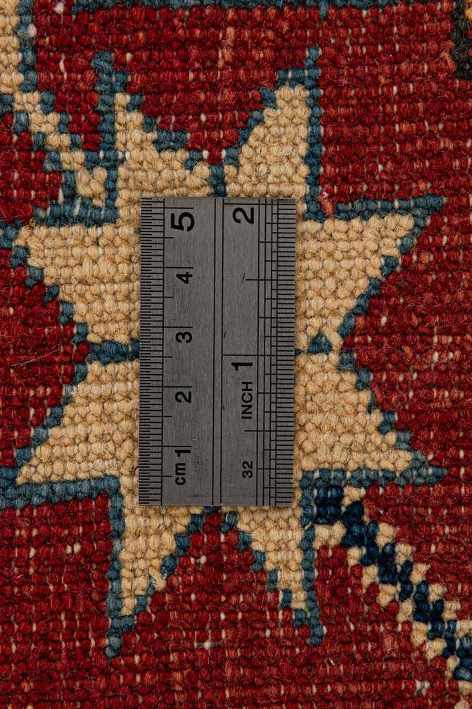 3' 4 x 5' 5 Hand Knotted Kazak Wool Rug