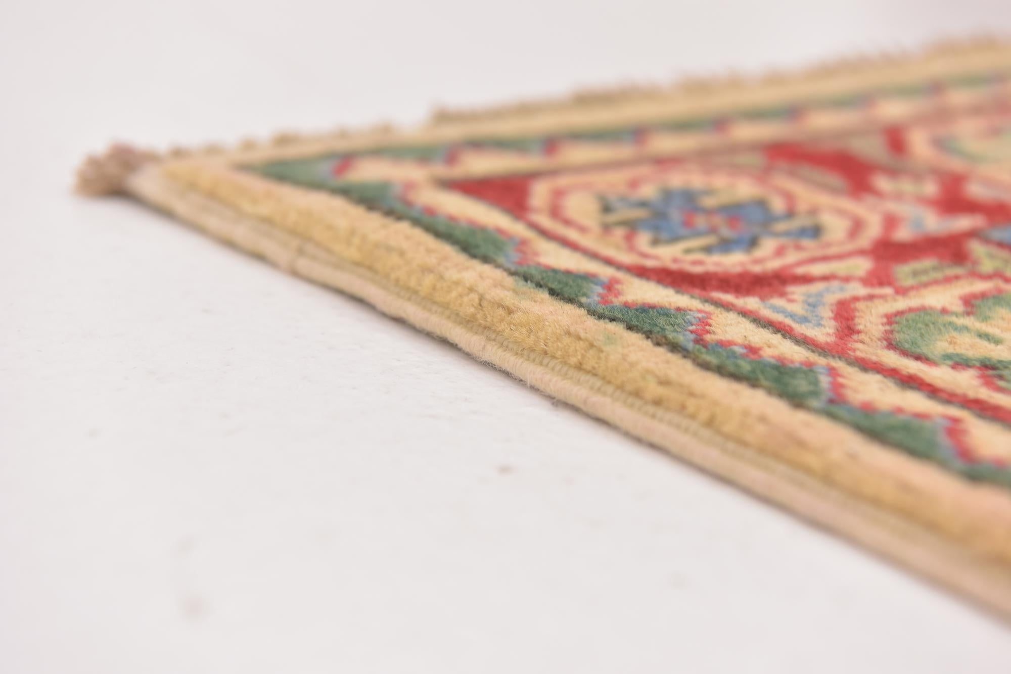 3' 2 x 5' Hand Knotted Kazak Rug