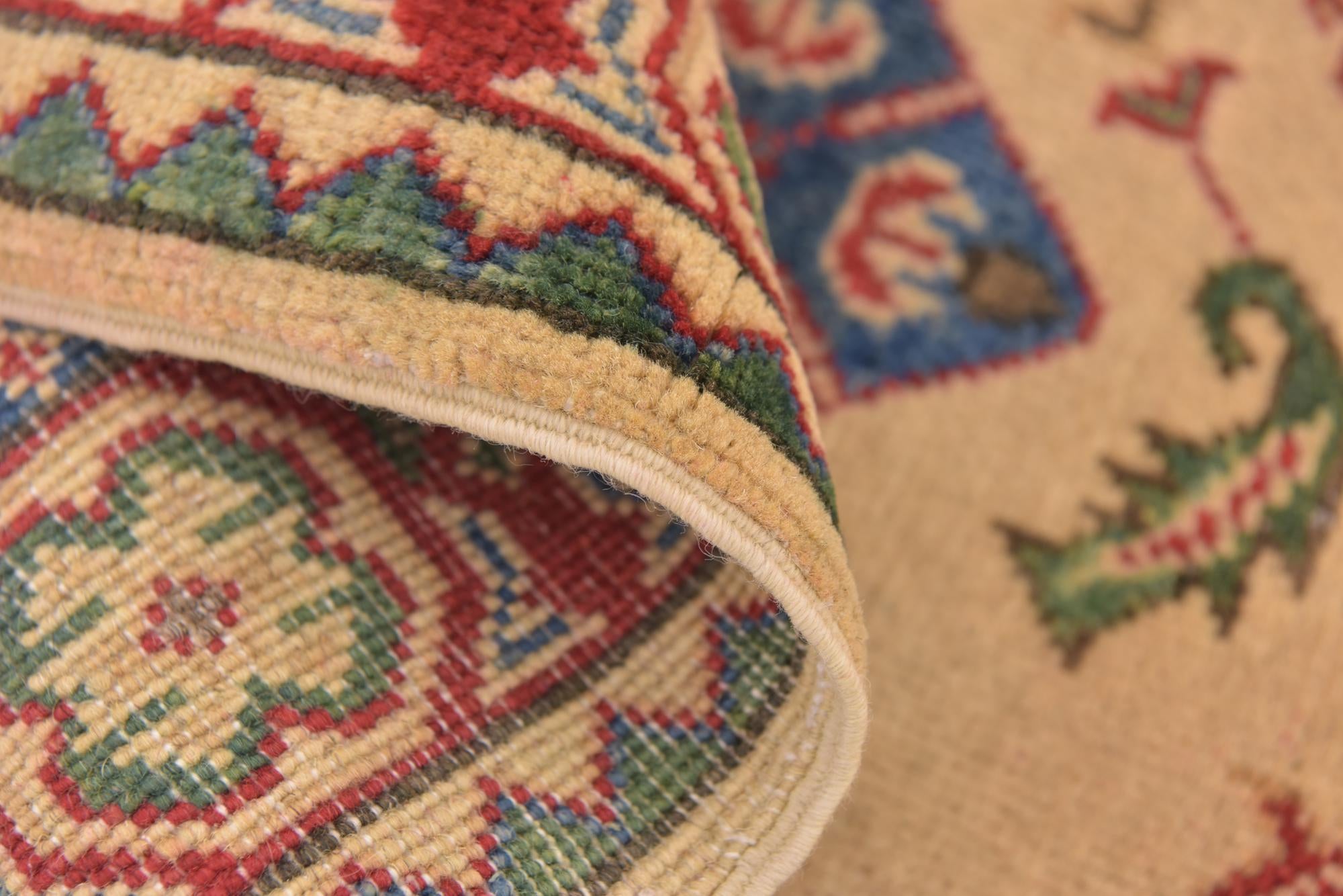 3' 2 x 5' Hand Knotted Kazak Rug