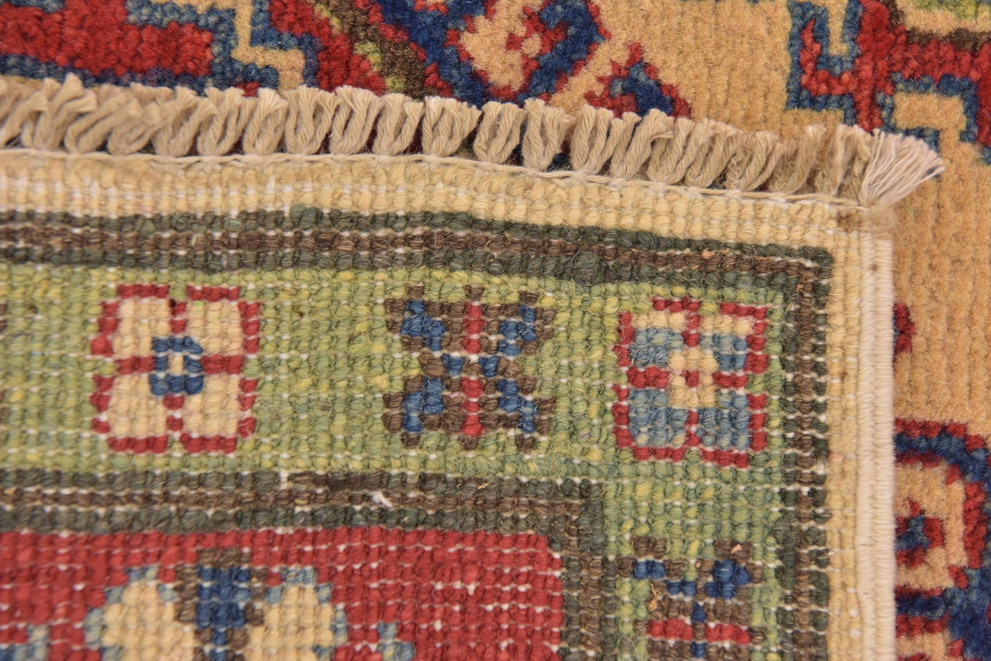 3' 10 x 5' 10 Hand Knotted Kazak Rug