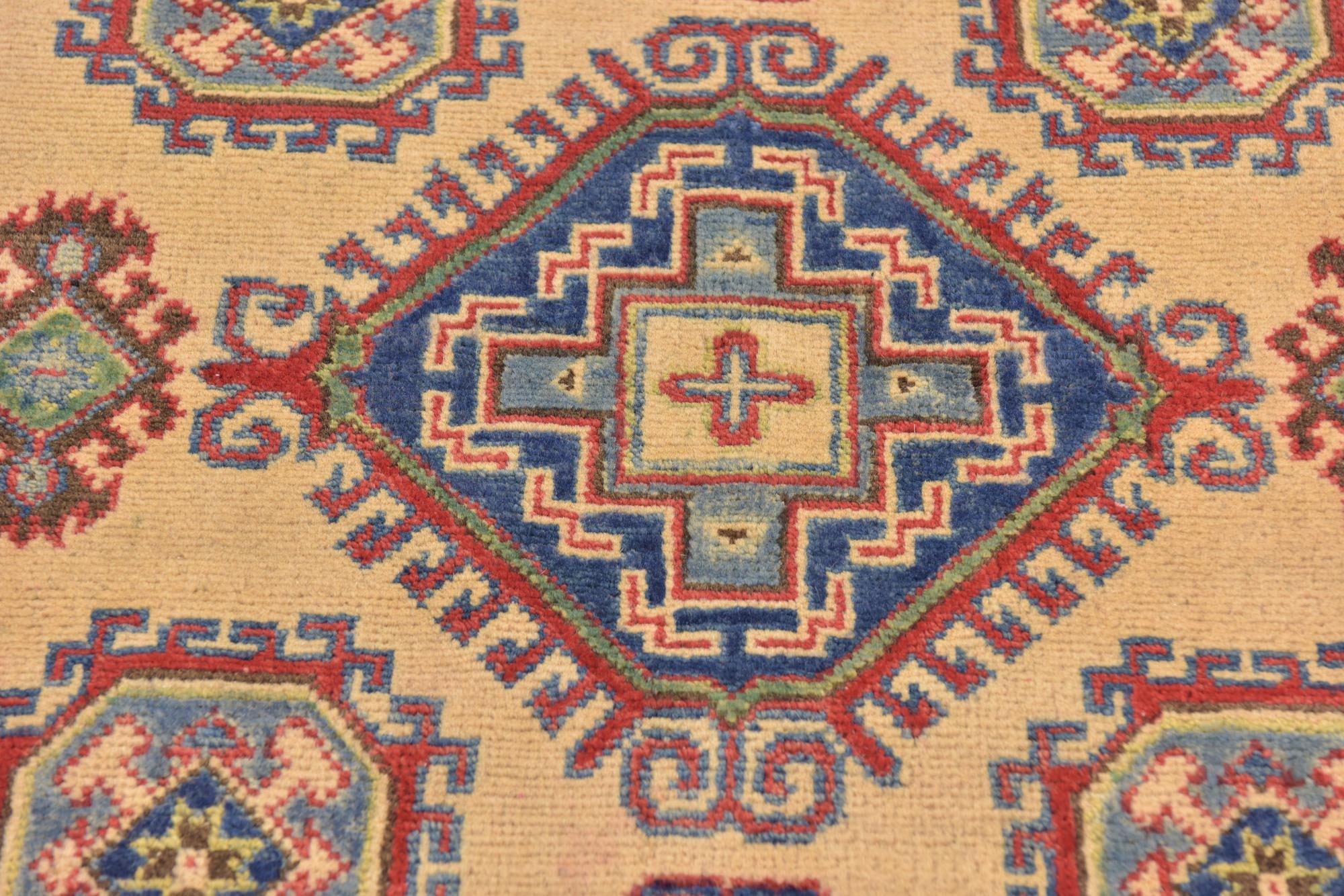 3' 10 x 5' 10 Hand Knotted Kazak Rug