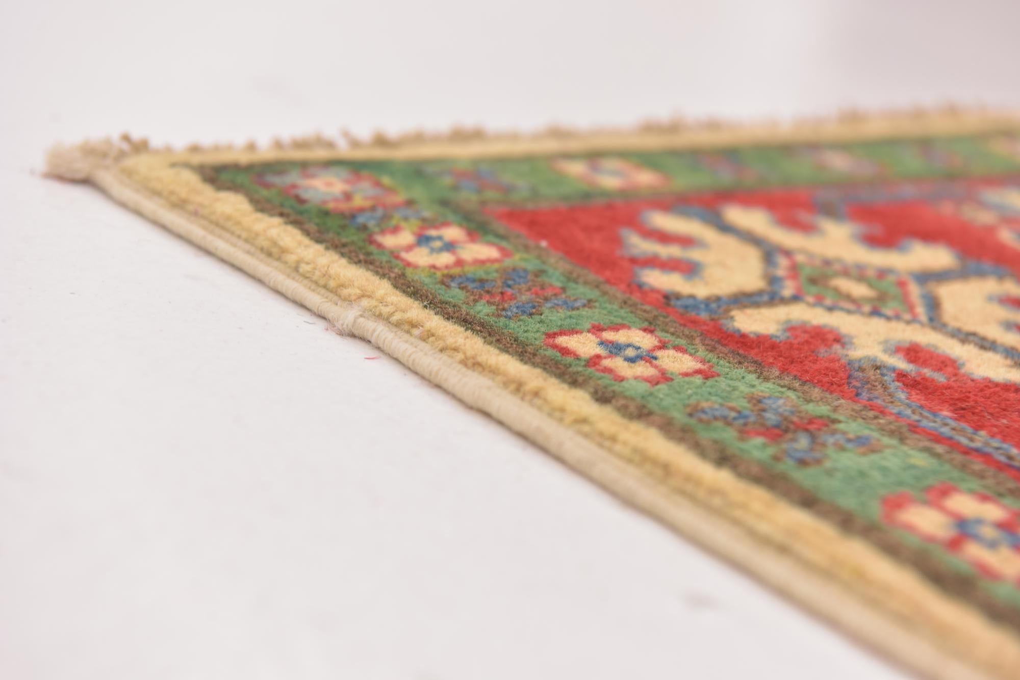 3' 10 x 5' 10 Hand Knotted Kazak Rug
