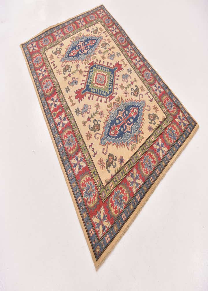 5' x 6' 8 Hand Knotted Kazak Rug