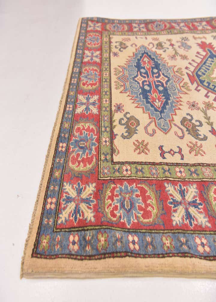 5' x 6' 8 Hand Knotted Kazak Rug