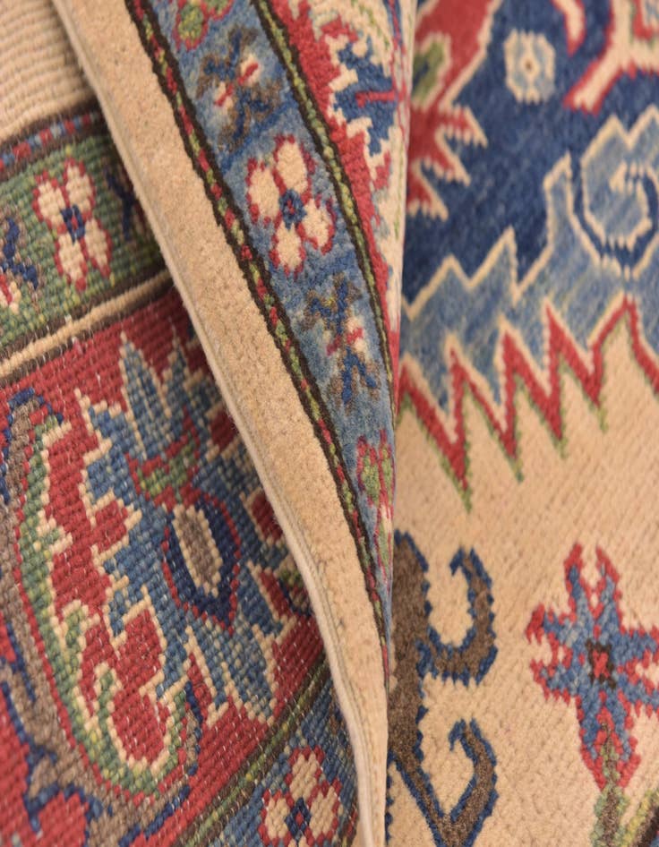 Detail image of 5' x 6' 8 Hand Knotted Kazak Rug