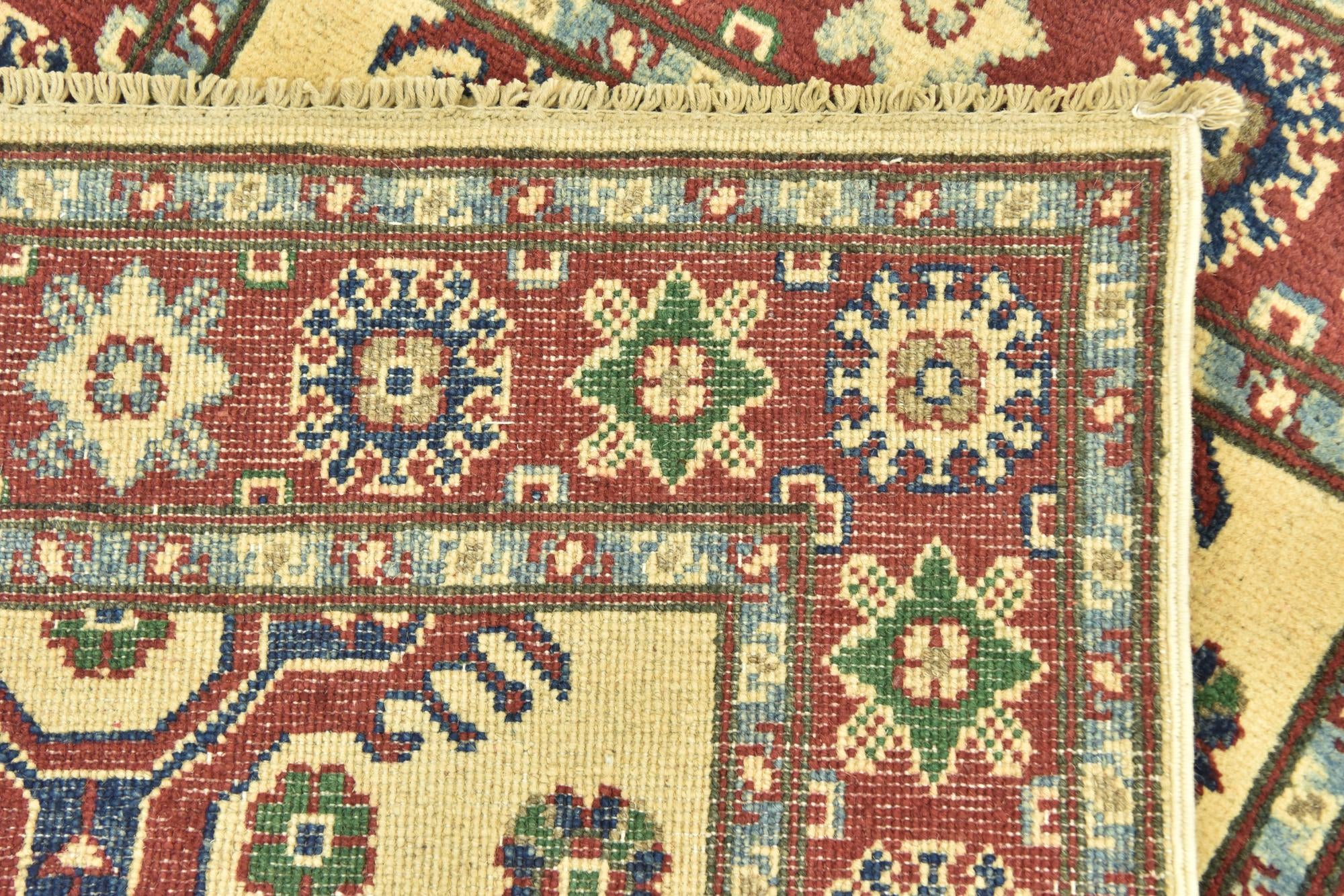 2' 6 x 4' 3 Hand Knotted Kazak Rug